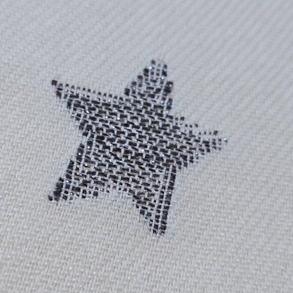 NWOT Talbots Metallic Star Sparkle Scarf - Picture 5 of 11